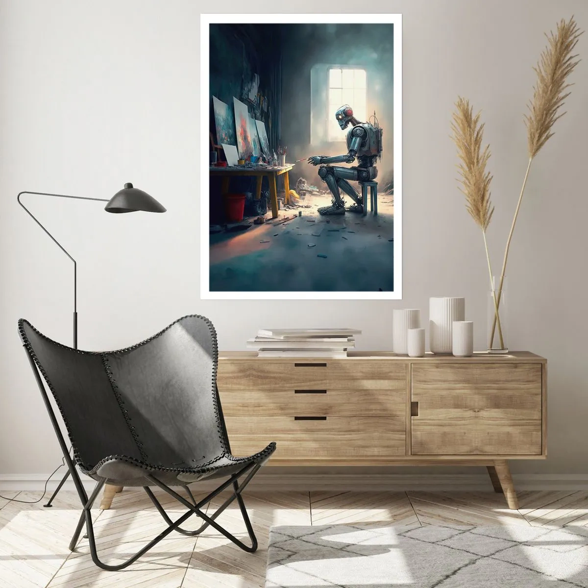 Poster - De scheppingsdaad - 50x70 cm
