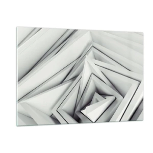 Schilderen op glas - Scherpe hoeken knoppen - 120x80 cm