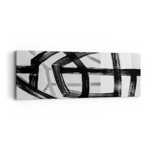 Schilderen op canvas - Diepte opbouwen - 90x30 cm