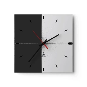 Wandklok - Klok - Rechtstreeks naar het doel - 30x30 cm