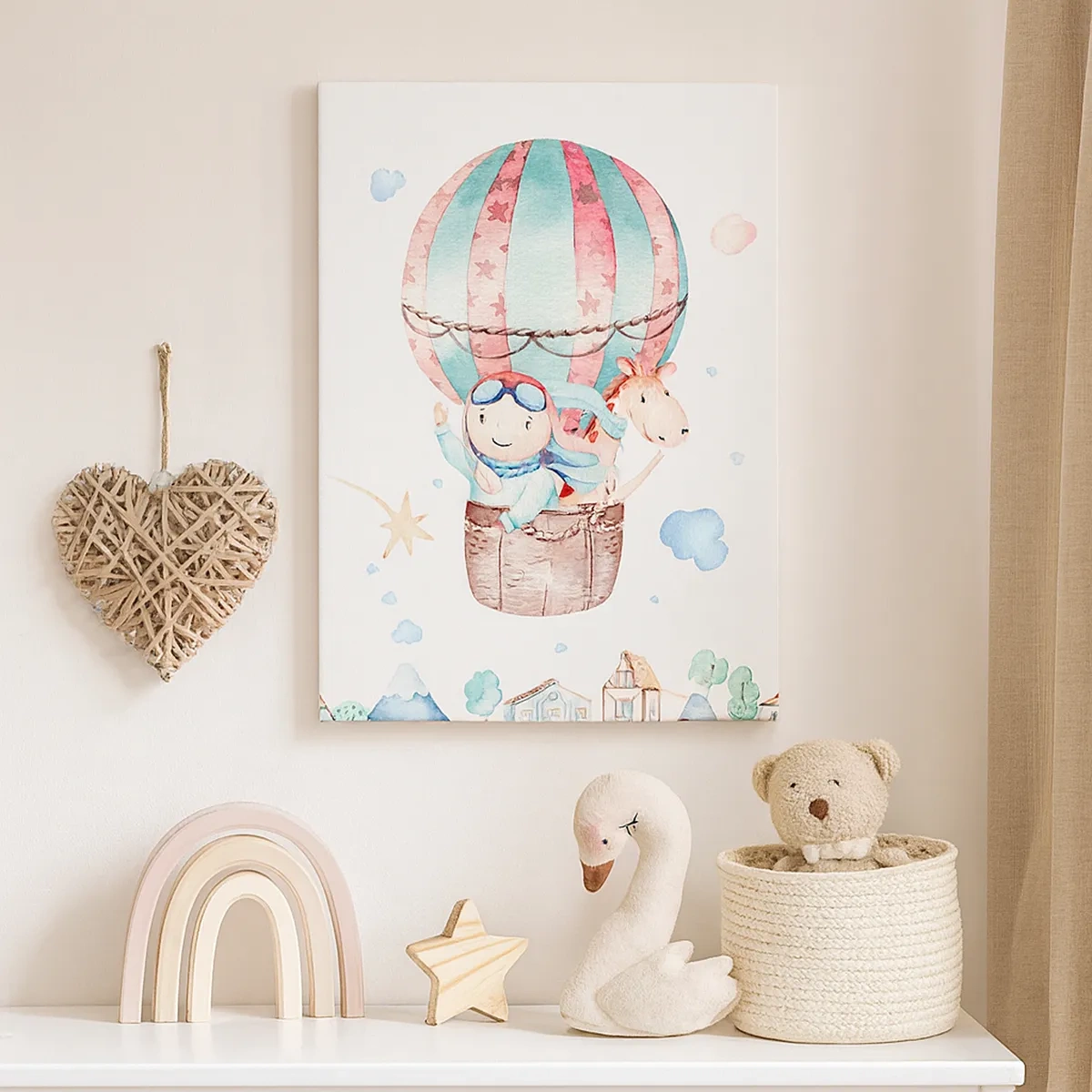 Schilderen op canvas - We zijn zo terug! - 50x70 cm