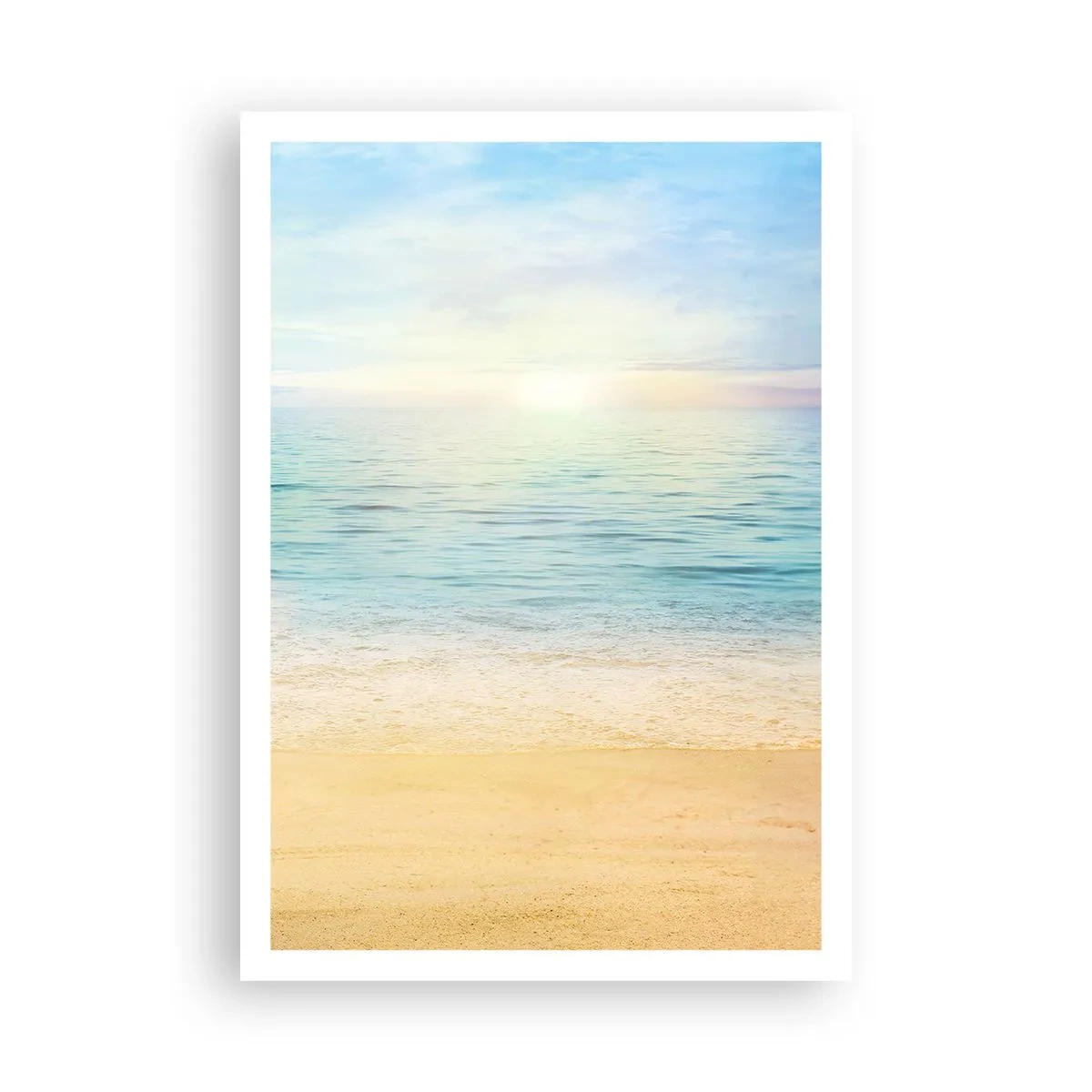 Poster - Groot blauw - 70x100 cm