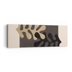 Schilderen op canvas - Afwezigheid en complement - 90x30 cm