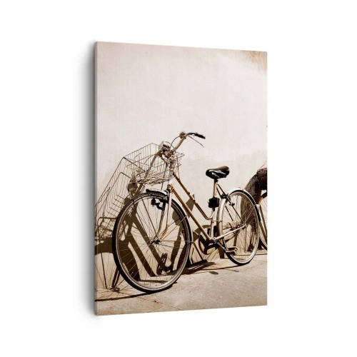 Schilderen op canvas - De onvergetelijke charme uit het verleden - 50x70 cm