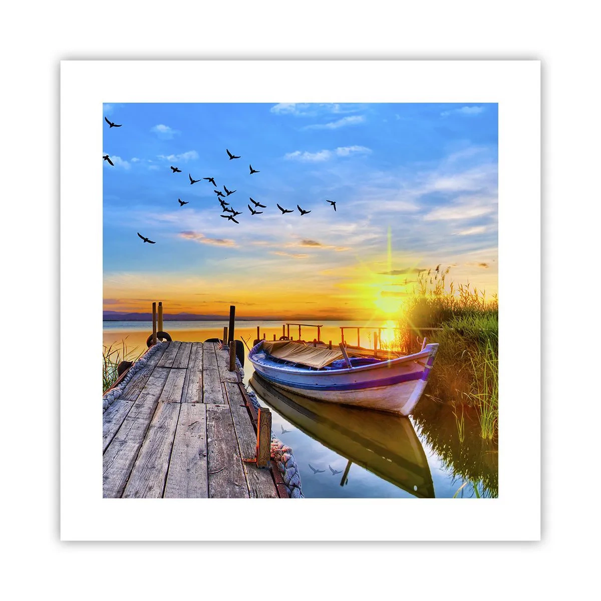 Poster - Ik zie je morgen - 40x40 cm