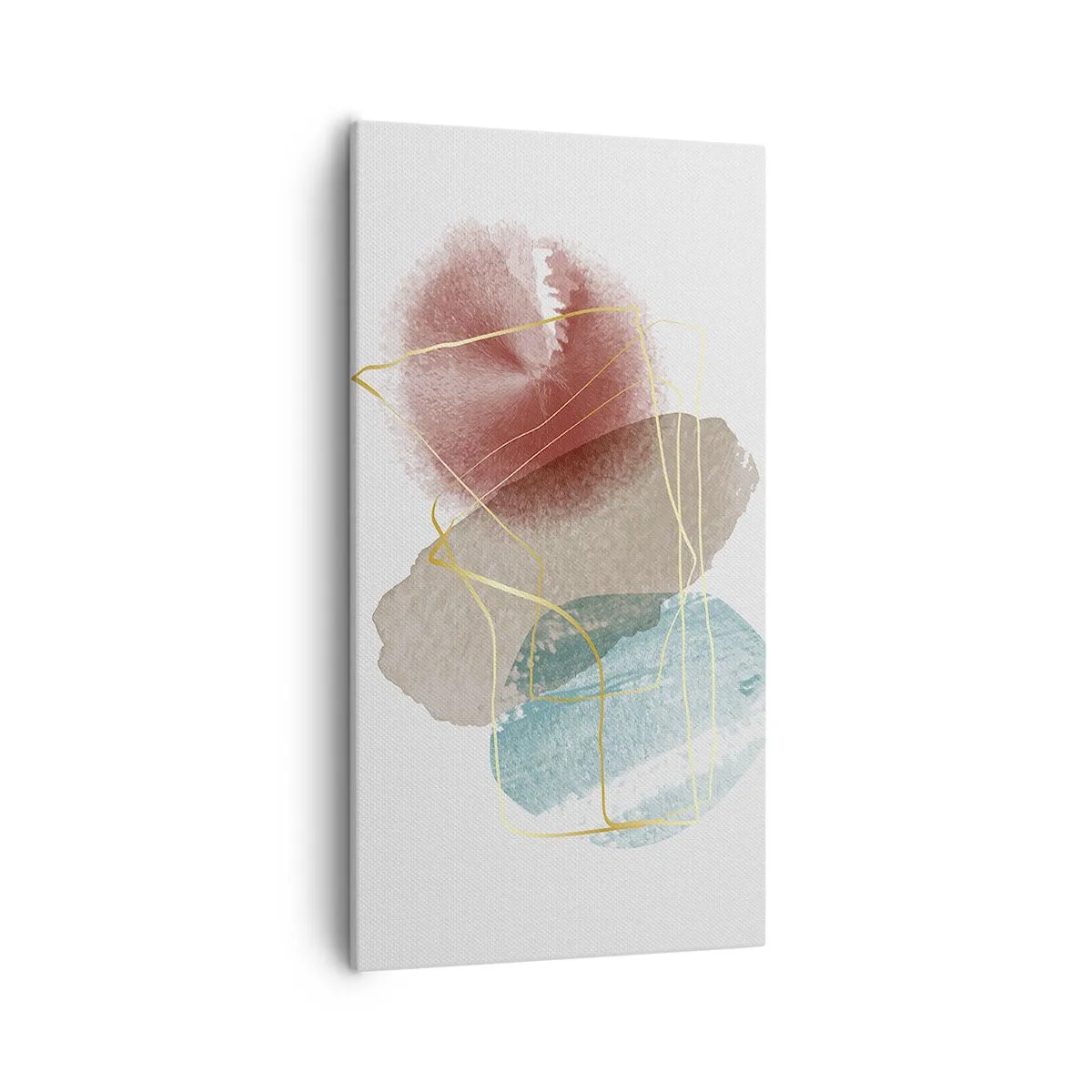 Schilderen op canvas - Koralen van de ruimte - 55x100 cm