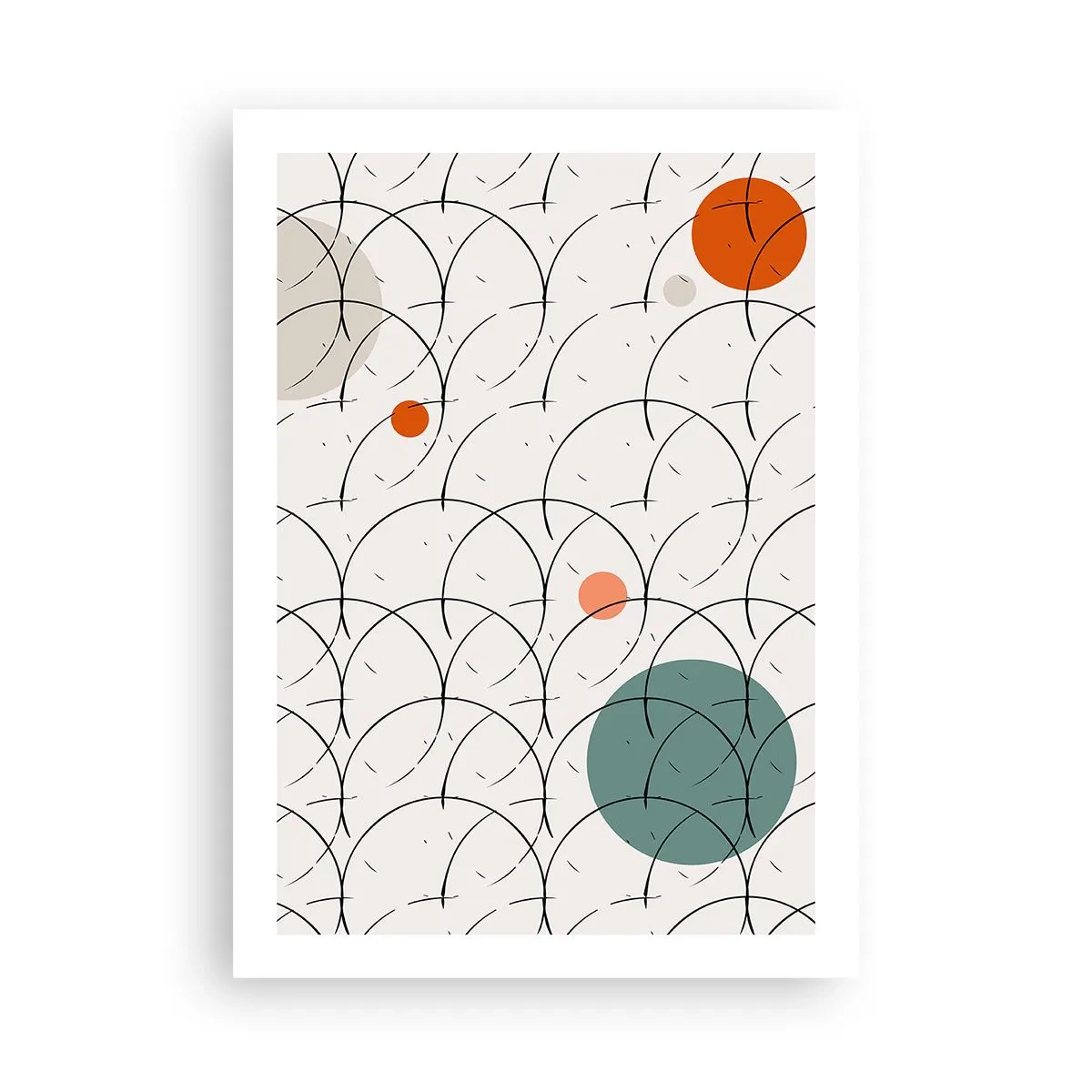 Poster - In de pop-art-sfeer - 50x70 cm