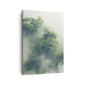 Schilderen op canvas - In mist gehuld - 50x70 cm