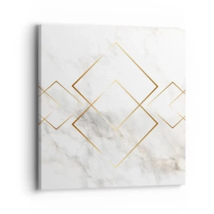 Schilderen op canvas - Een uitzicht tot in het oneindige - 40x40 cm