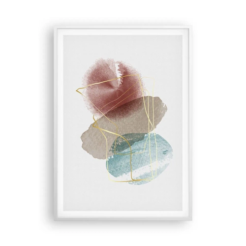 Poster in een witte lijst - Koralen van de ruimte - 70x100 cm