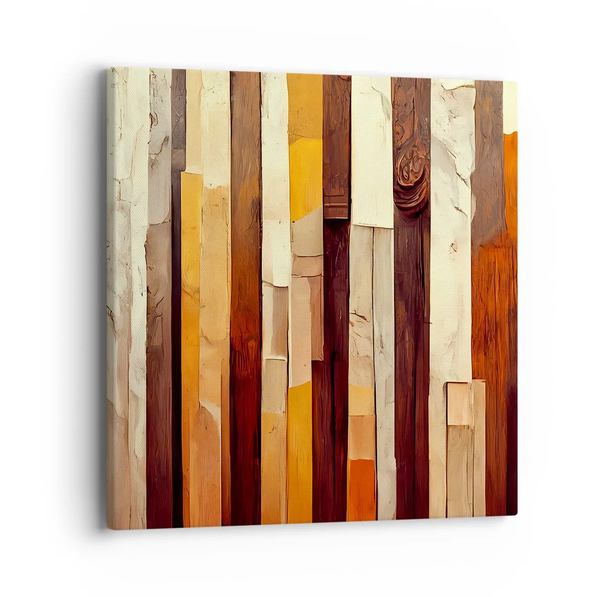 Schilderen op canvas - Anthem van de bosbomen - 40x40 cm