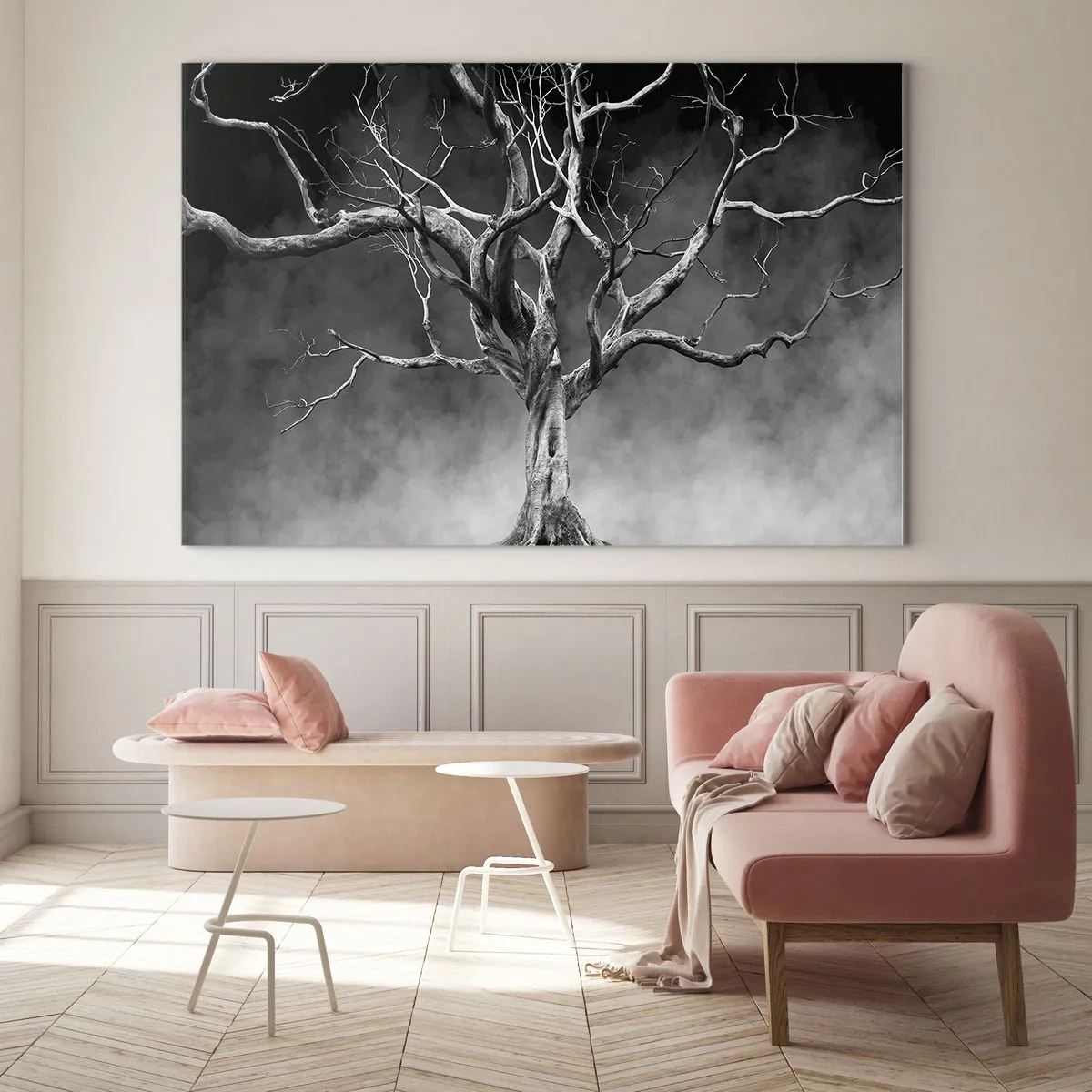 Schilderen op glas - Oorspronkelijk en heilig - 100x70 cm