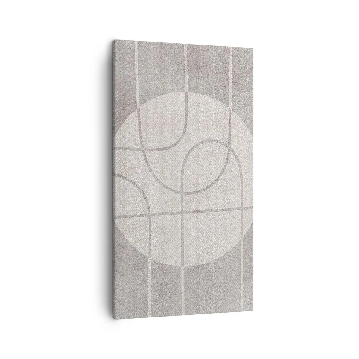 Schilderen op canvas - Rond en rechtdoor - 45x80 cm