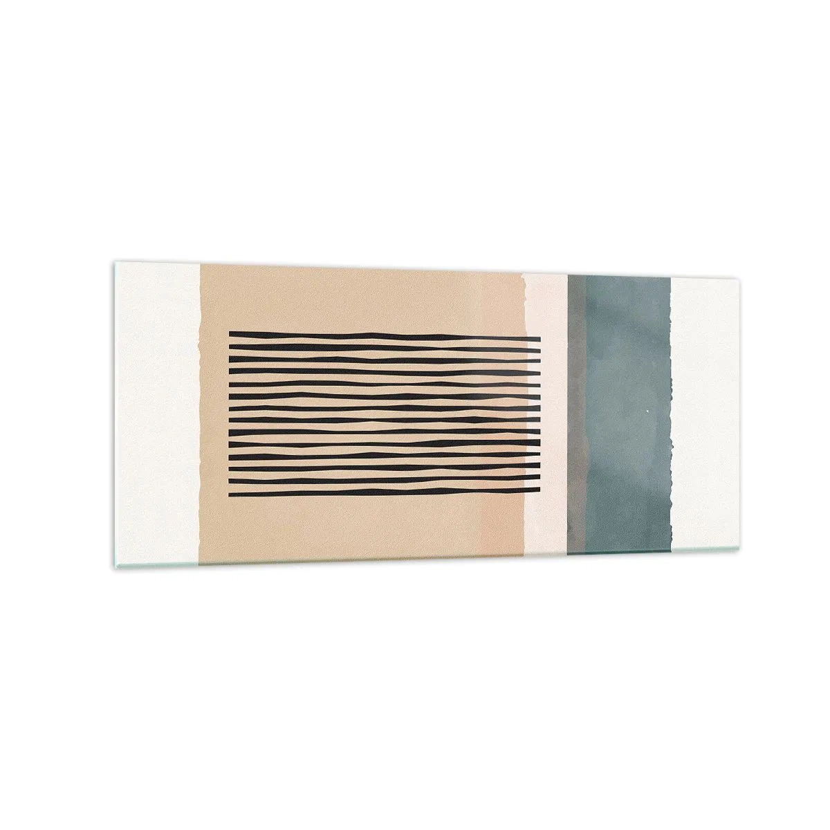 Schilderen op glas - Alles is oke - 120x50 cm