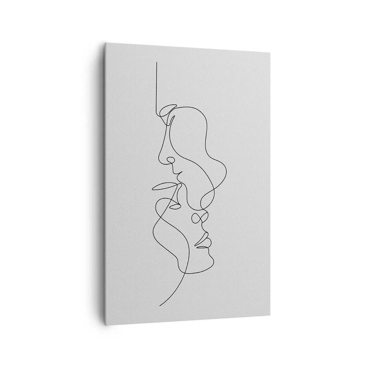 Schilderen op canvas - De hitte van bittere verlangens - 80x120 cm