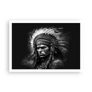 Poster - Een leider en strijder - 100x70 cm