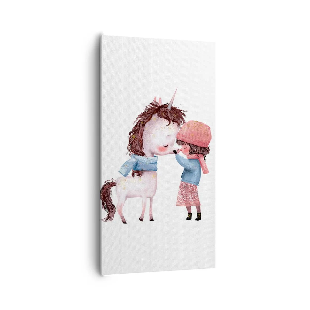 Schilderen op canvas - Een winterverhaal - 65x120 cm