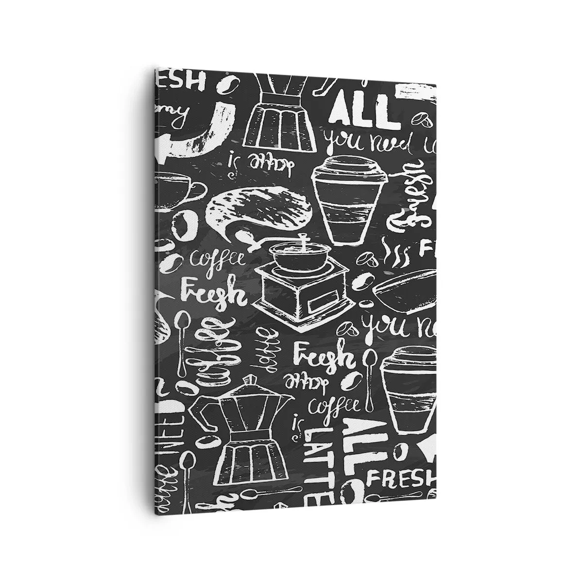 Schilderen op canvas - Alles wat je nodig hebt is… - 50x70 cm