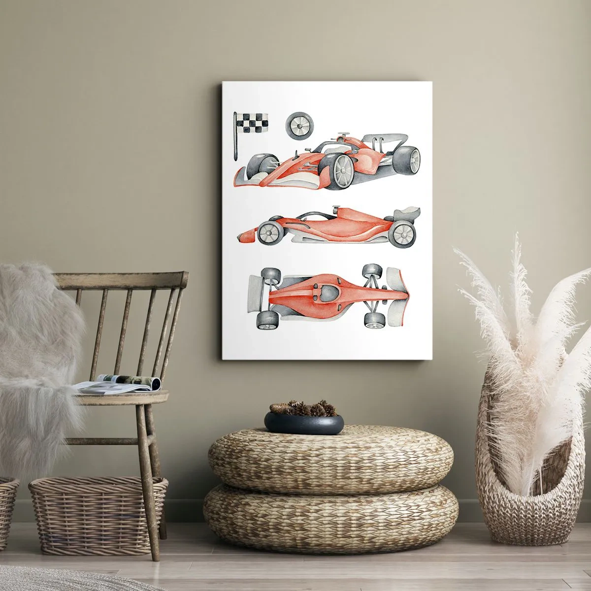 Schilderen op canvas - Jaag je droom na - 50x70 cm