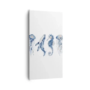 Schilderen op canvas - Zee wonderen - 65x120 cm