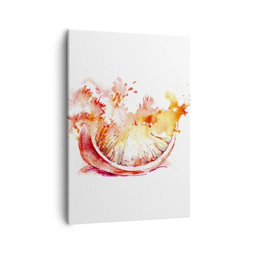 Schilderen op canvas - Sappige verfrissing - 50x70 cm