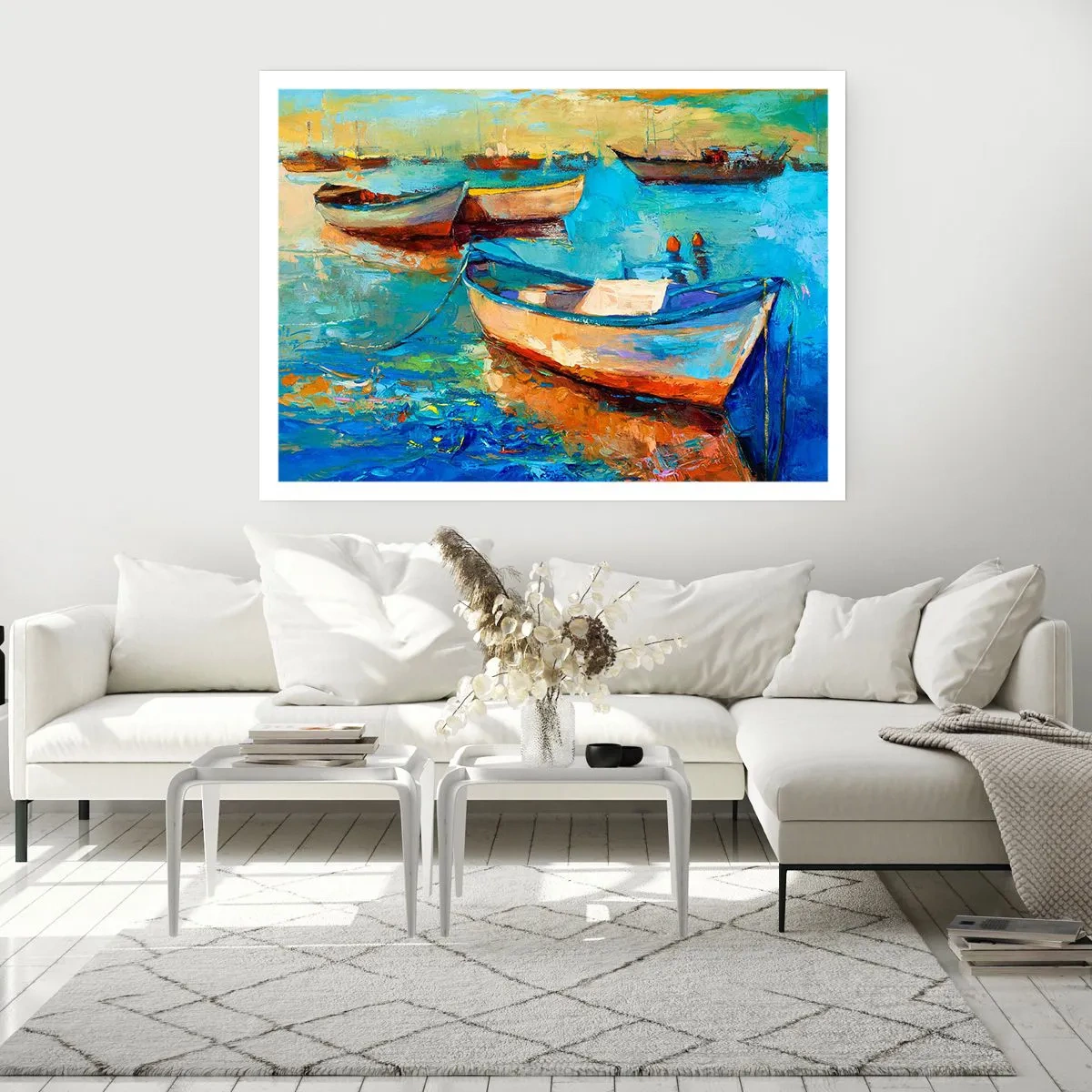 Poster - In de zuidelijke baai - 70x50 cm