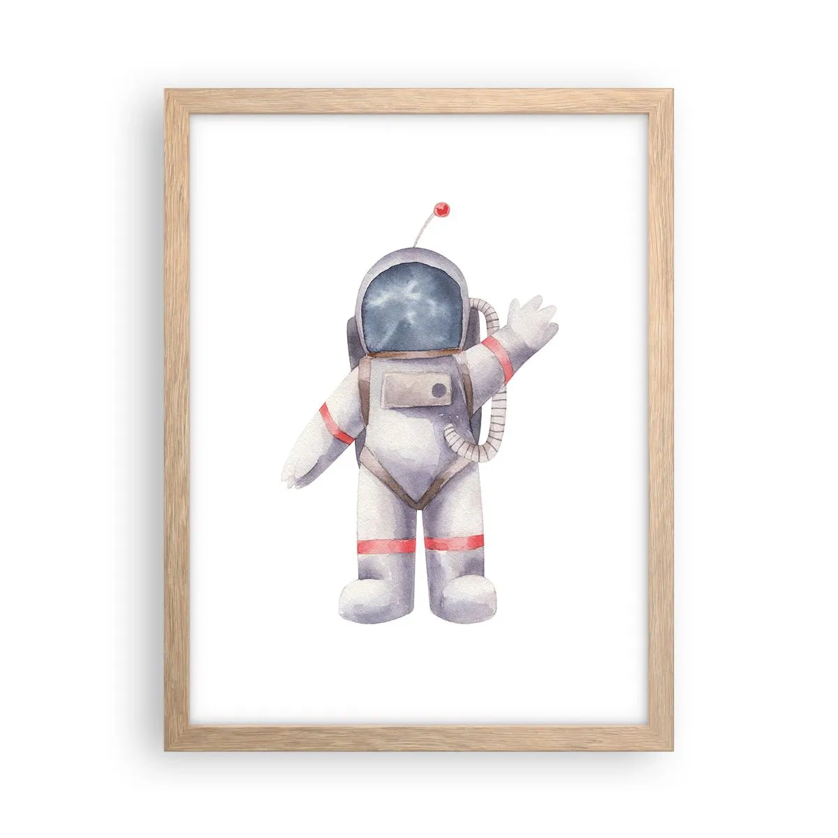 Een poster in een licht eiken lijst - Tot ziens! - 30x40 cm