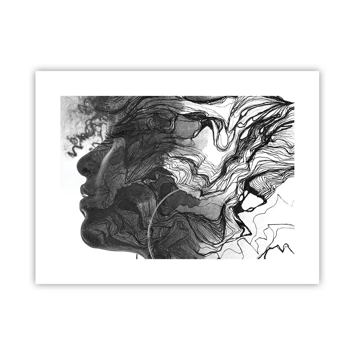 Poster - Verstrikt in dromen - 40x30 cm