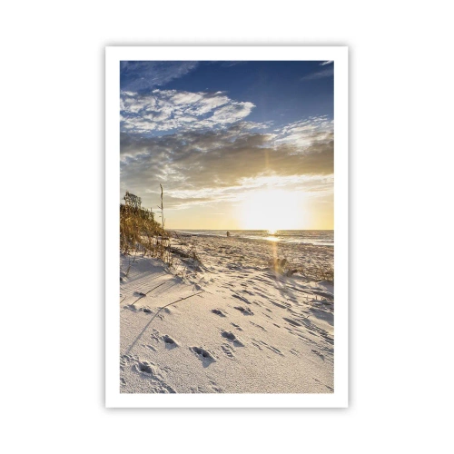 Poster - Een uitnodiging voor een wandeling - 61x91 cm