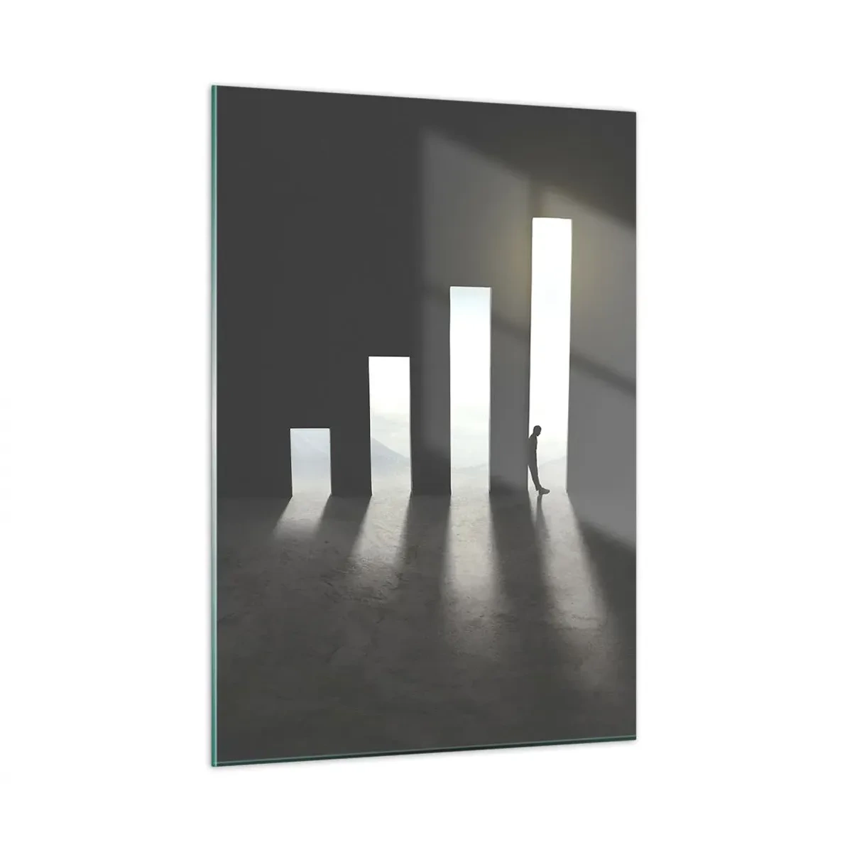 Schilderen op glas - Succes - impressie - 50x70 cm