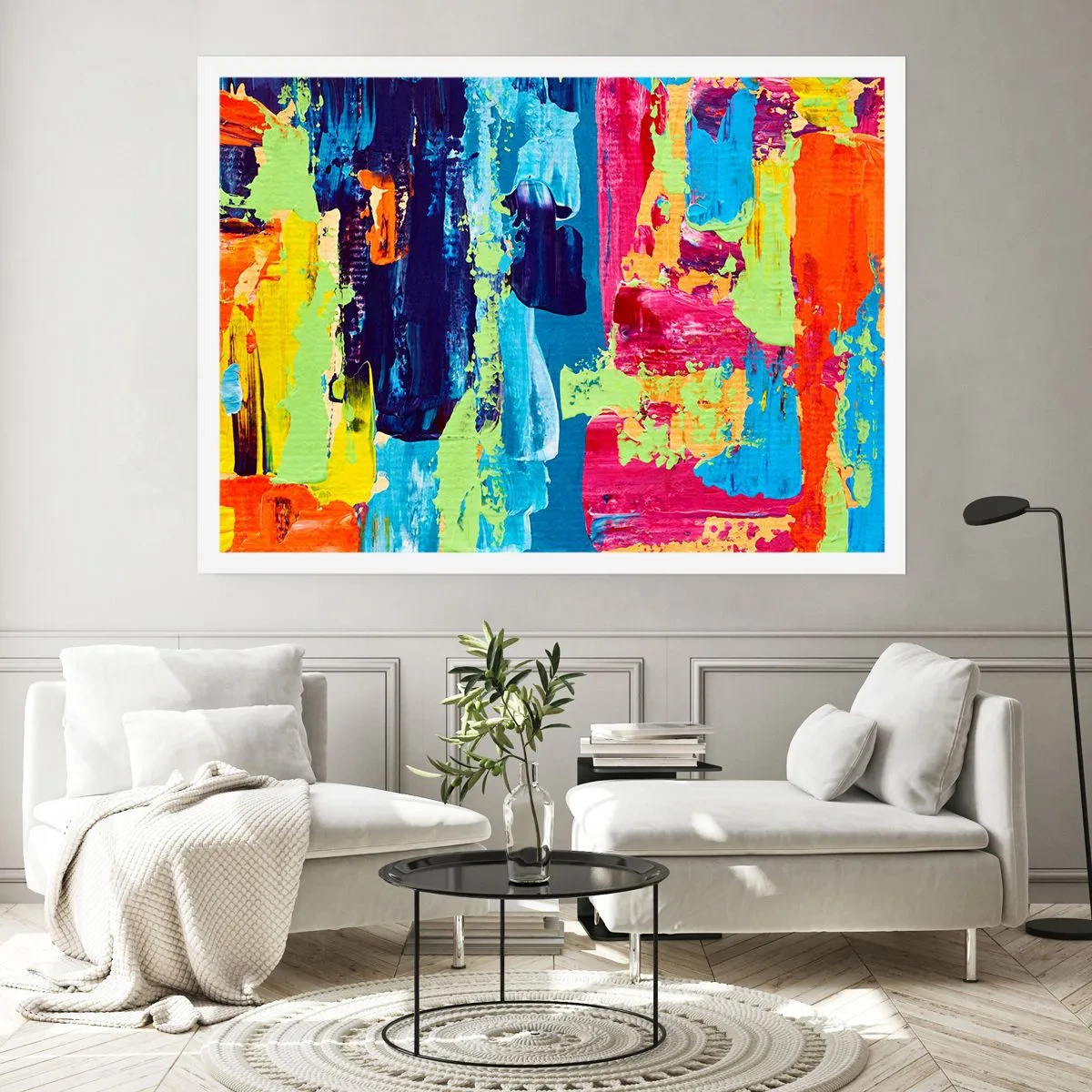 Poster - Het leven is mooi! - 50x40 cm