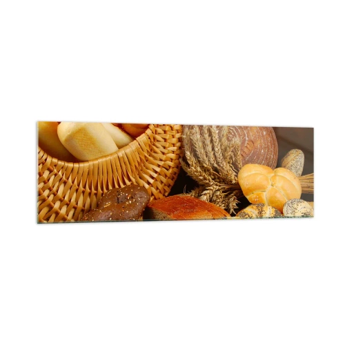 Schilderen op glas - We kwamen er weer mee weg - 160x50 cm