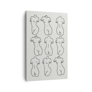 Schilderen op canvas - Alleen Venus - 80x120 cm