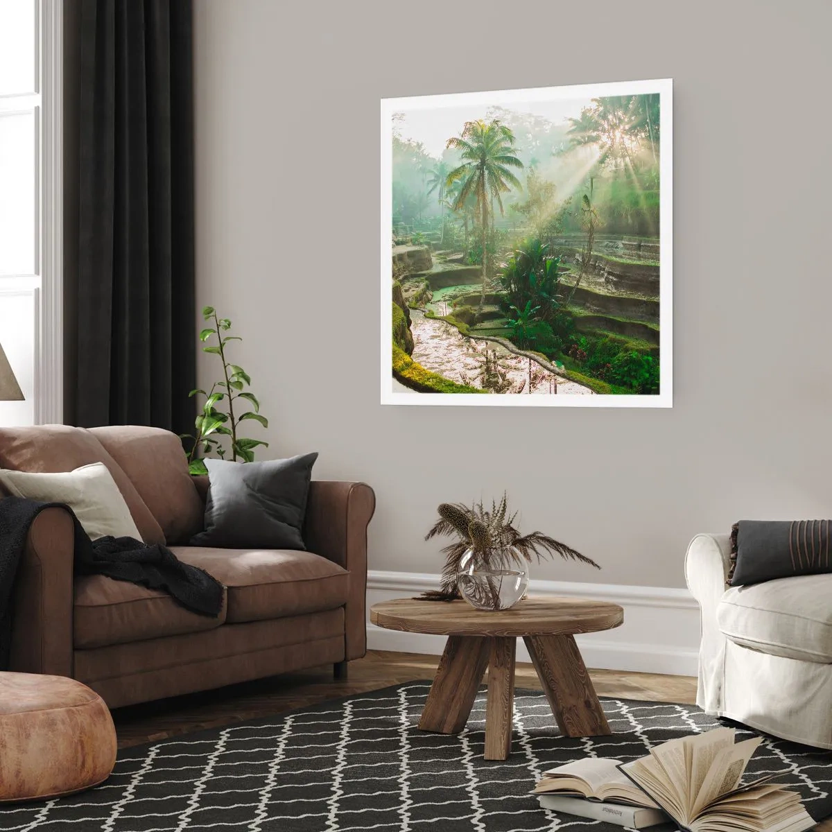 Poster - Opgroeien in de zon - 50x50 cm