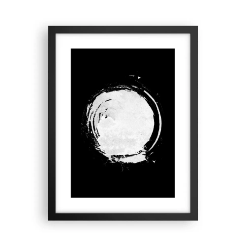 Poster in een zwarte lijst - Goede weg - 30x40 cm