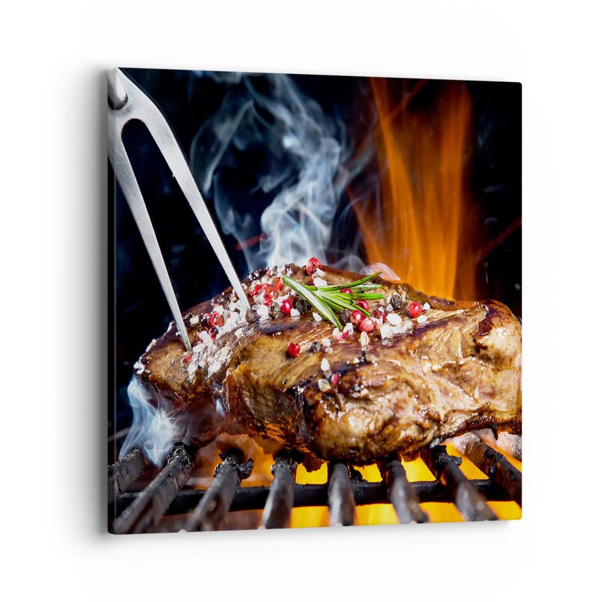 Schilderen op canvas - Sappig en geurig - 40x40 cm