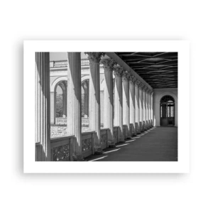 Poster - Zonnige arcade - 50x40 cm