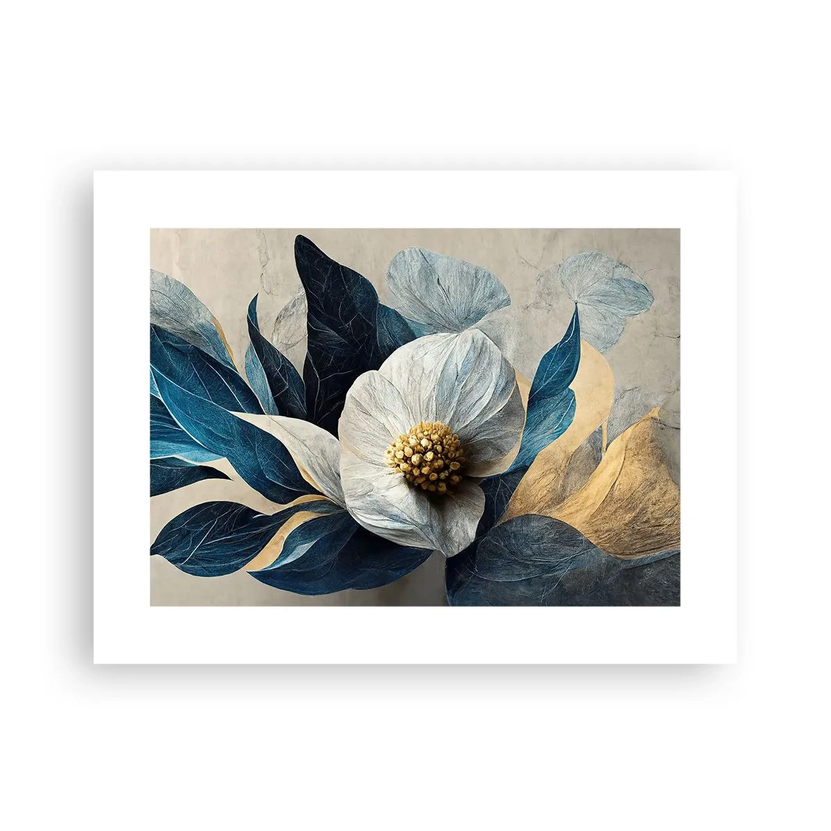 Poster - Hij heeft een hart van goud - 40x30 cm