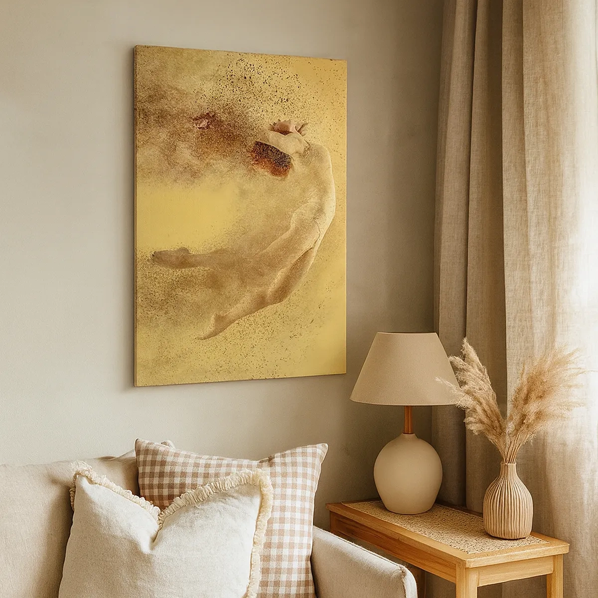 Schilderen op canvas - In dansende extase - 50x70 cm