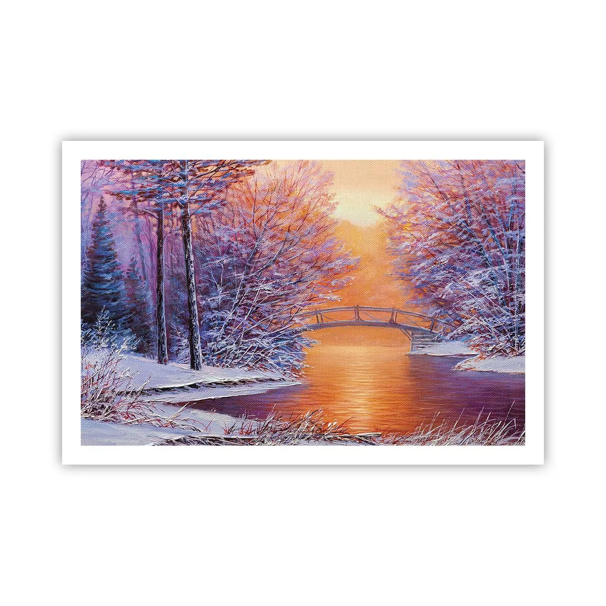 Poster - Laten we elkaar hier ontmoeten - 91x61 cm