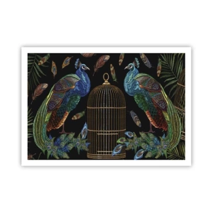 Poster - In koninklijke gewaden - 100x70 cm