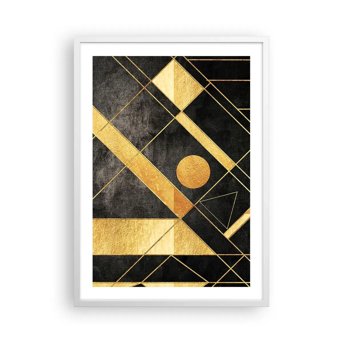 Poster in een witte lijst - De zon van de woestijn - 50x70 cm