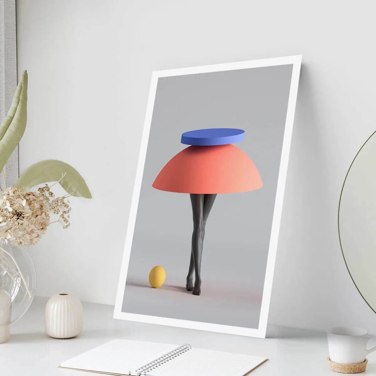 Poster - Surrealistische compositie - 50x70 cm