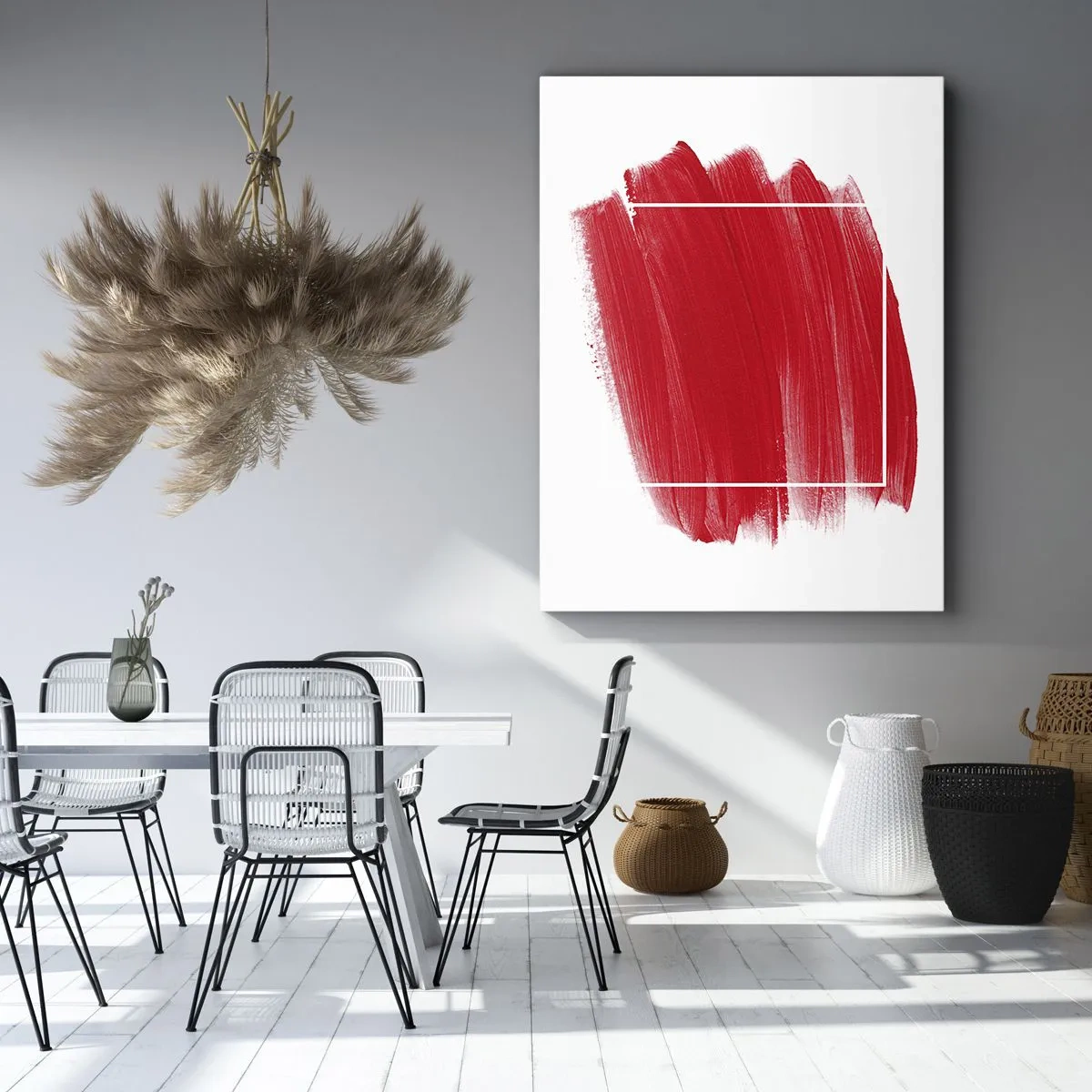 Schilderen op canvas - Uit het frame - 50x70 cm
