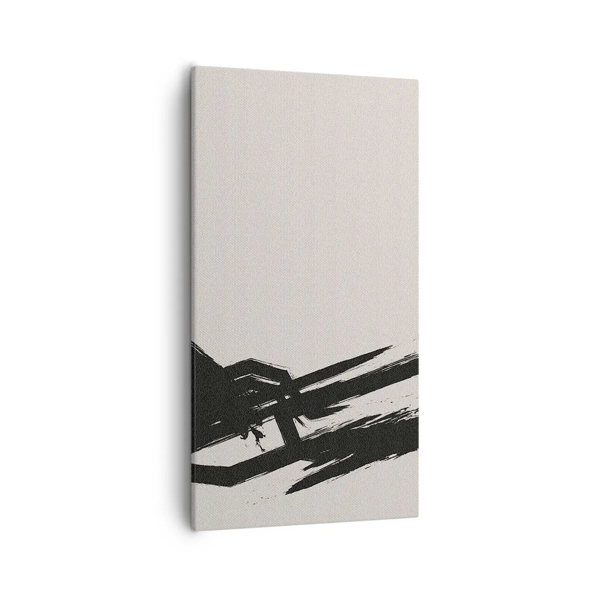 Schilderen op canvas - Onstuitbare haast - 55x100 cm