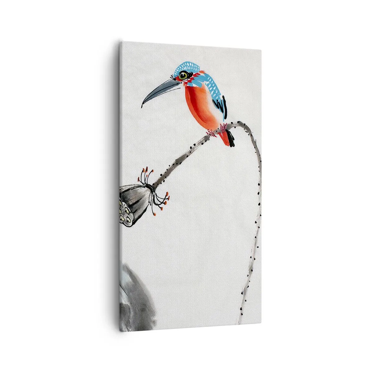 Schilderen op canvas - Het leven van de weide - 55x100 cm