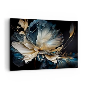 Schilderen op canvas - Sprookjesachtige varenbloem - 100x70 cm