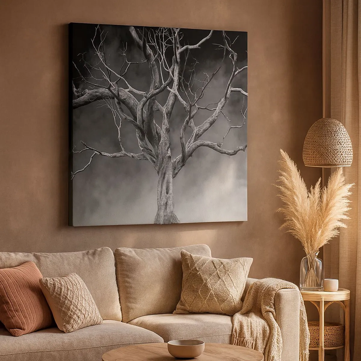 Schilderen op canvas - Oorspronkelijk en heilig - 30x30 cm