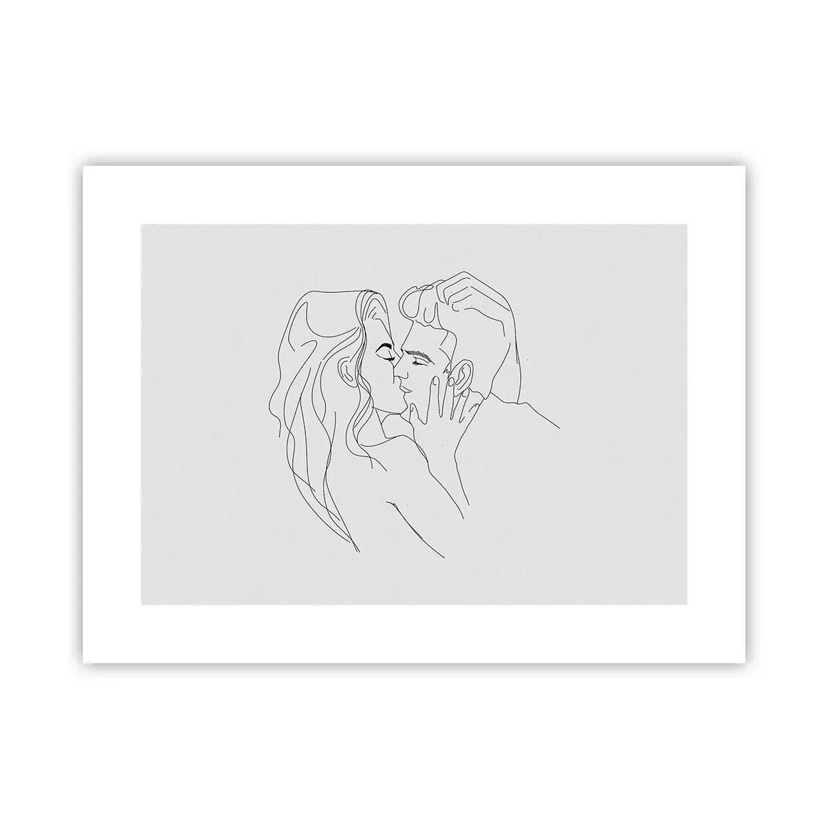 Poster - Dezelfde regel - 40x30 cm