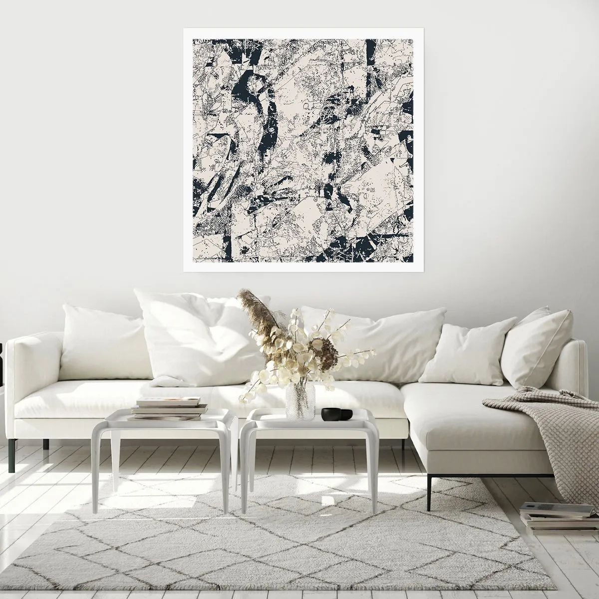 Poster - Interpenetratie van tegenstellingen - 30x30 cm